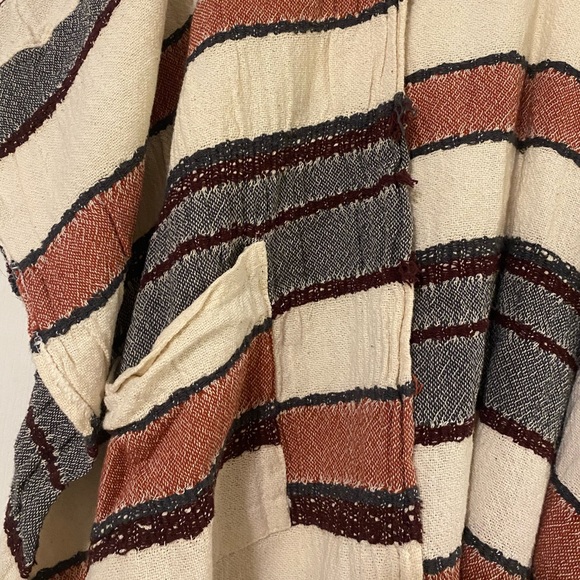 Bluenotes Colourful Striped Poncho - Picture 4 of 6